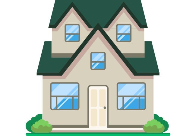 Autocollant Maison Immobilier 4