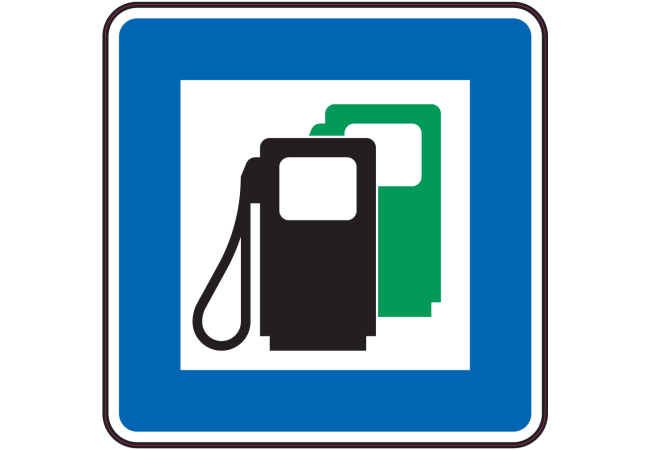 Autocollant Indication Station Essence 2