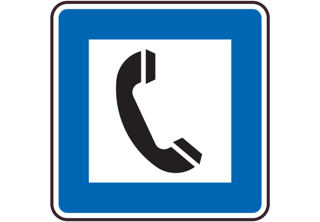 Autocollant Indication Poste D'appel