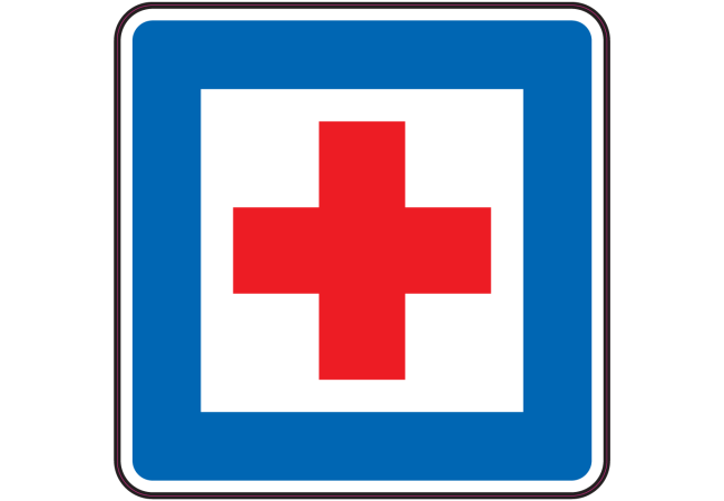 Autocollant Indication Poste De Secours