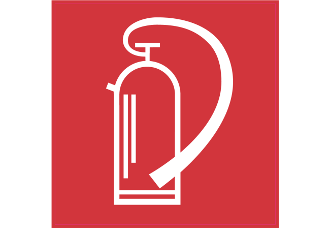 Autocollant Indication Incendie Extincteur