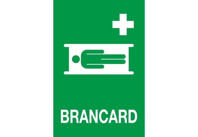 Panneau Brancard