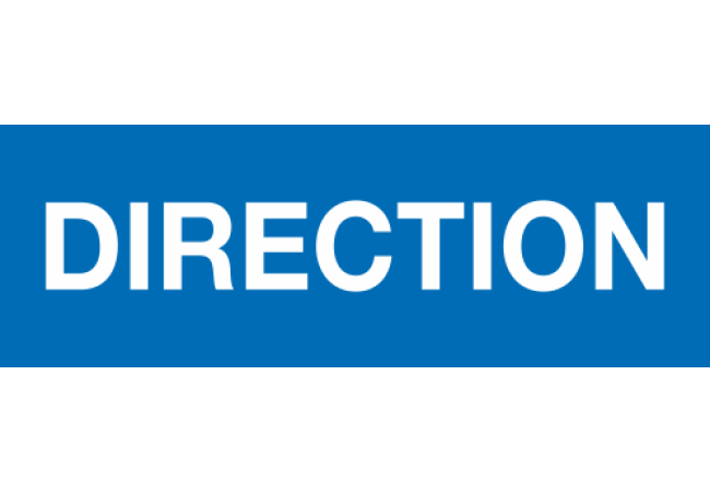 Panneau Direction