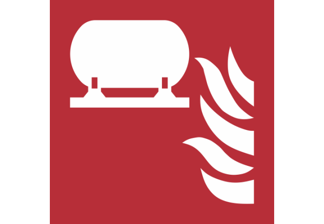 F012 - ISO 7010 - Panneau Installation fixe d’extinction d’incendie