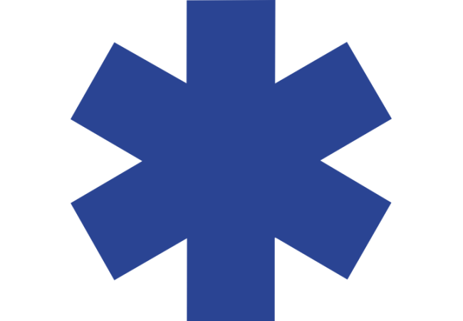 Sticker Croix Ambulance