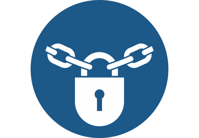M028- ISO 7010 - Panneau Verrouillage obligatoire