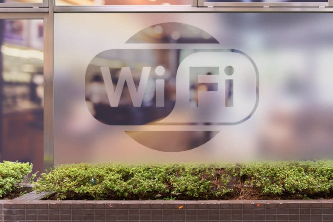 Sticker Logo WIFI Dépoli