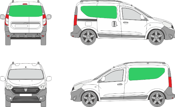 Dacia Dokker L1H1 (2012-2021)