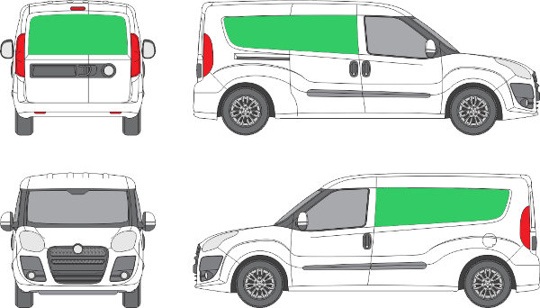 Fiat Doblo L2H1 (2010-2014)