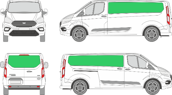 Ford Custom L2H1 (2018-2021)