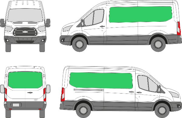 Ford Transit L3H2 (2013-2021)