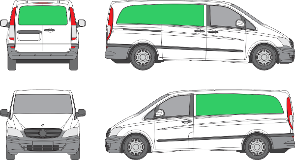 Mercedes Benz Vito L2H1 (2010-2013)