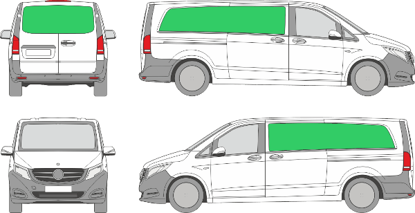 Mercedes Benz Vito L3H1 (2014-2021)