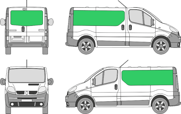 Renault Trafic L1H1 (2000-2013)