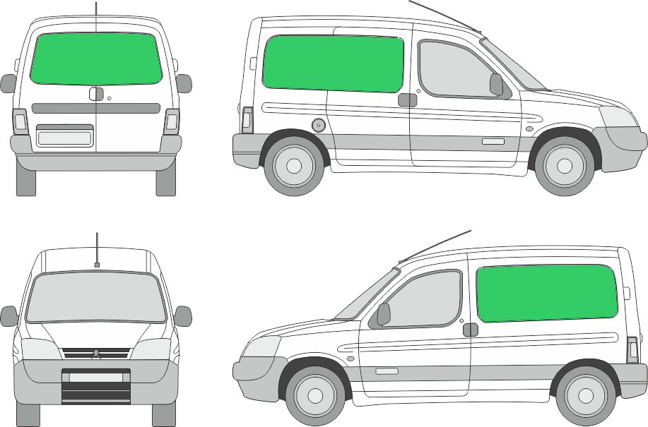 Citroën Berlingo L1H1 (2005-2007)