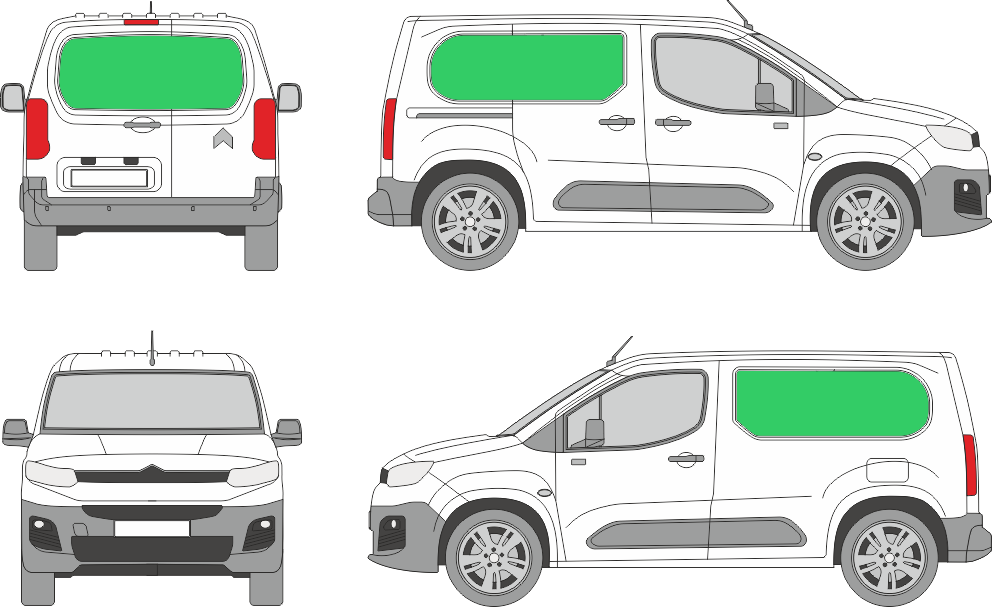 Citroën Berlingo L1H1 (2018-2023)