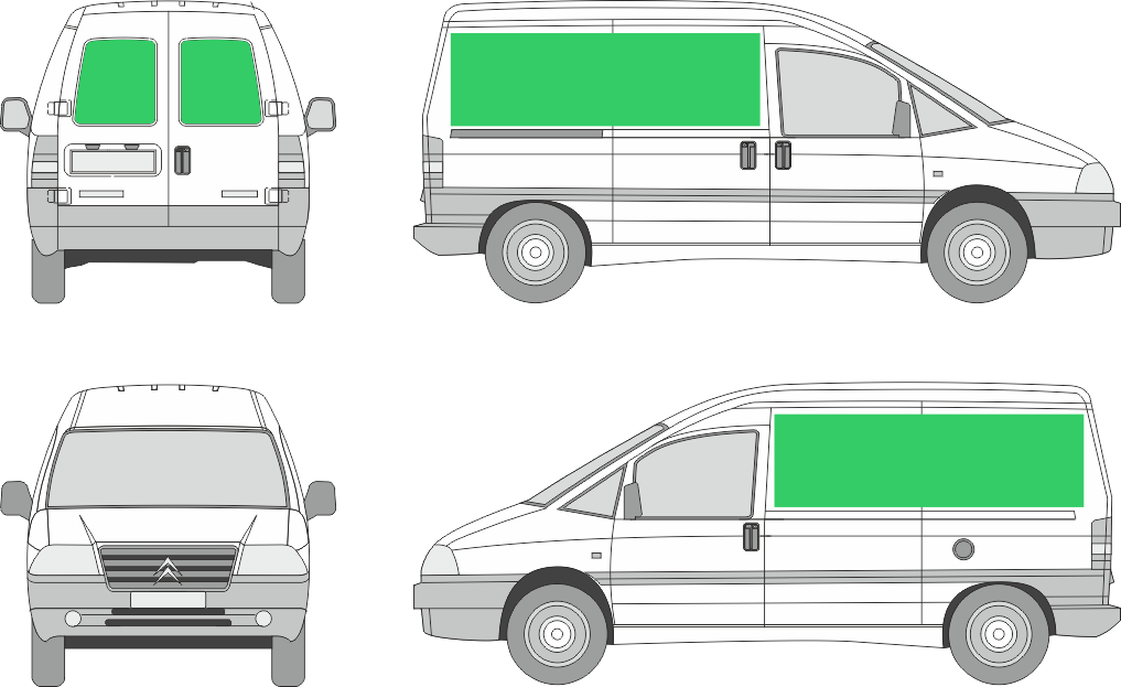 Citroën Jumpy L1H1 (2000-2006)