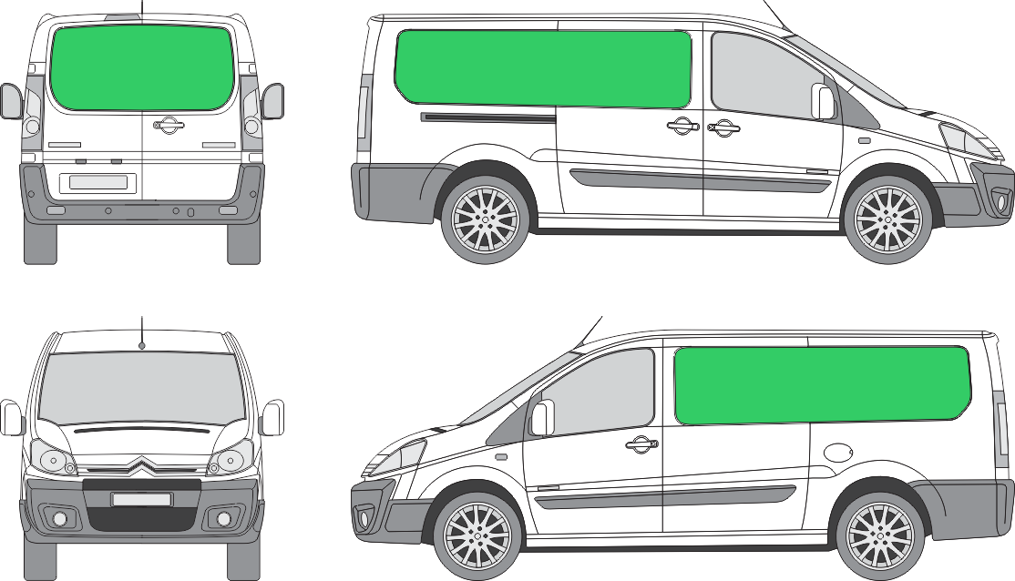 Citroën Jumpy L2H1 (2007-2015)