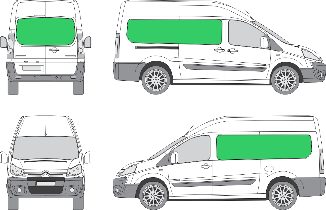 Citroën Jumpy L2H2 (2007-2015)