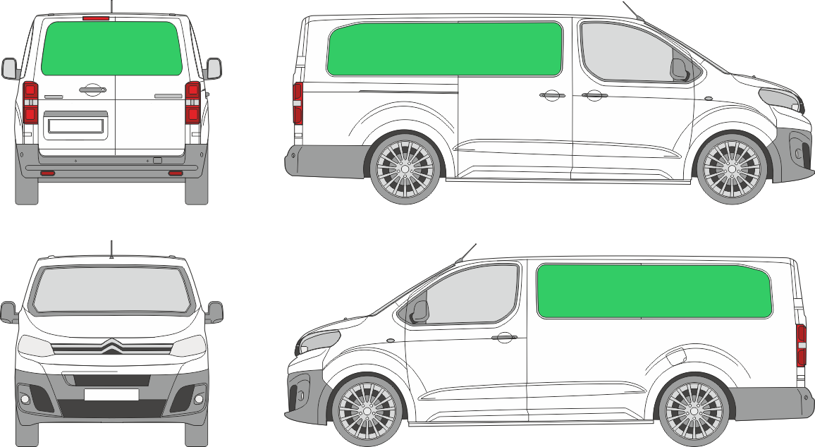 Citroën Jumpy L3H1 (2016-2021)