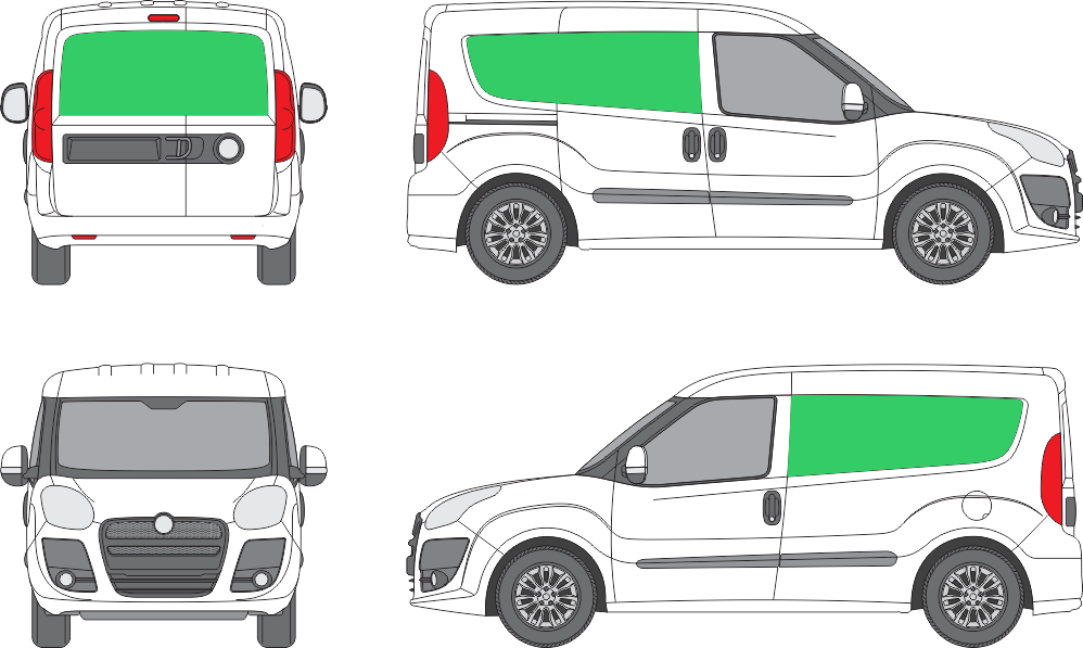 Fiat Doblo L1H1 (2010-2014)