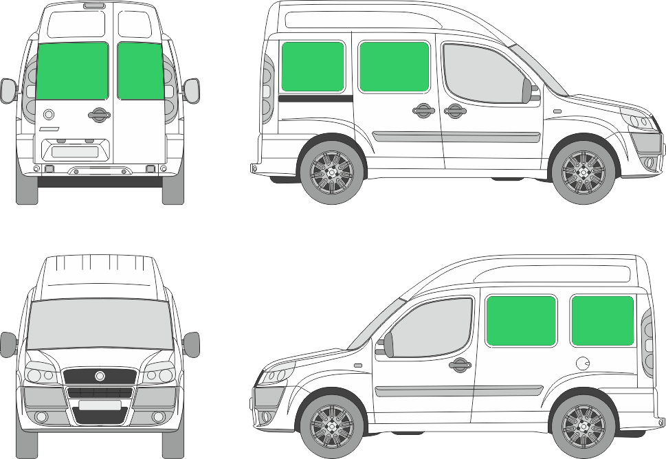 Fiat Doblo L1H2 (2001-2009)