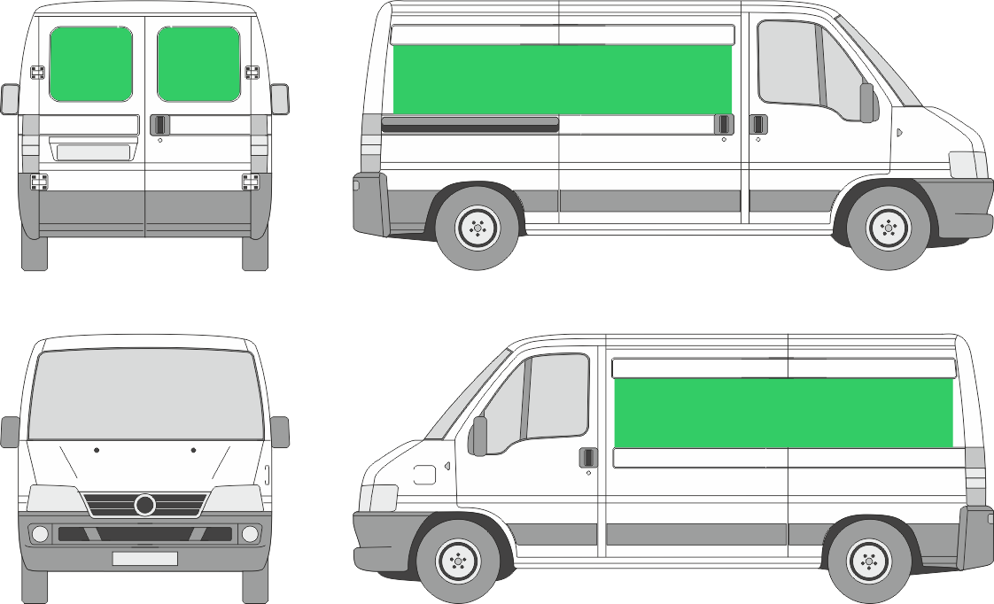 Fiat Ducato L2H1 (1996-2005)