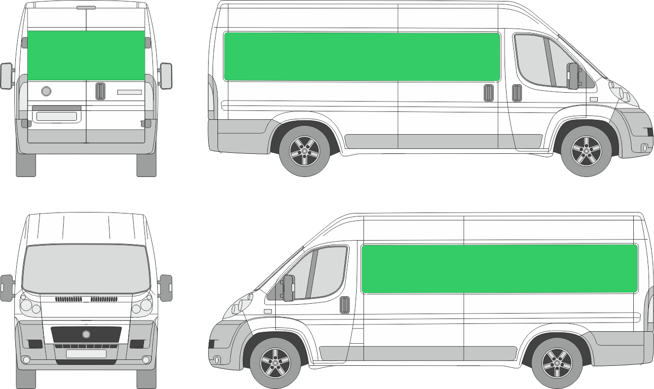 Fiat Ducato L4H2 (2006-2013)