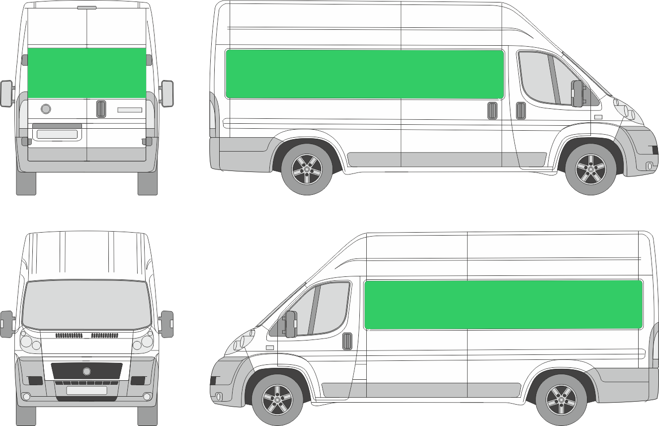 Fiat Ducato L4H3 (2006-2013)