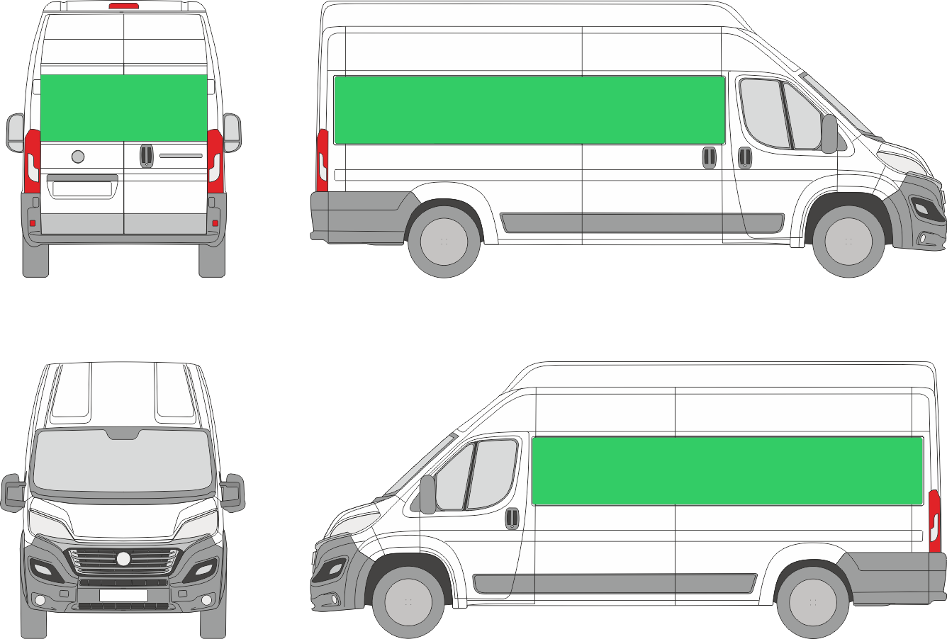 Fiat Ducato L4H3 (2014-2021)