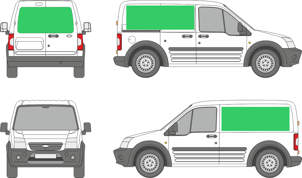 Ford Connect L1H1 (2009-2012)