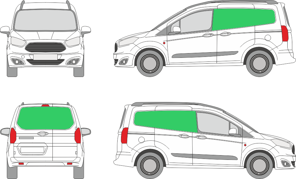 Ford Transit Courier L1H1 (2014-2023)