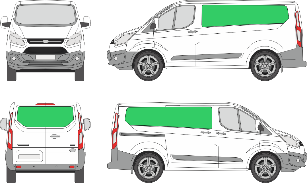 Ford Custom L1H1 (2012-2017)