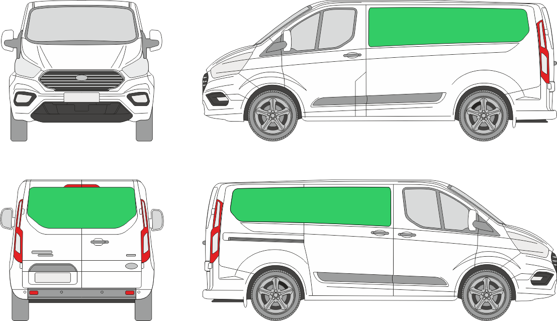 Ford Custom L1H1 (2018-2021)