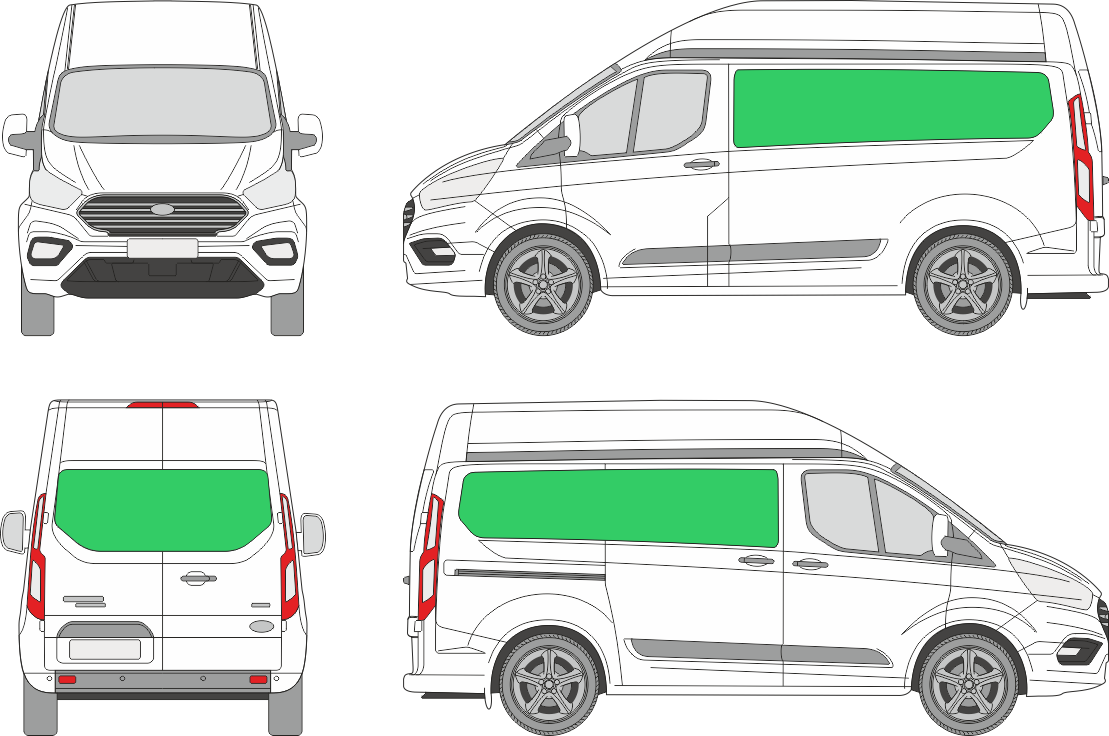 Ford Custom L1H2 (2018-2023)