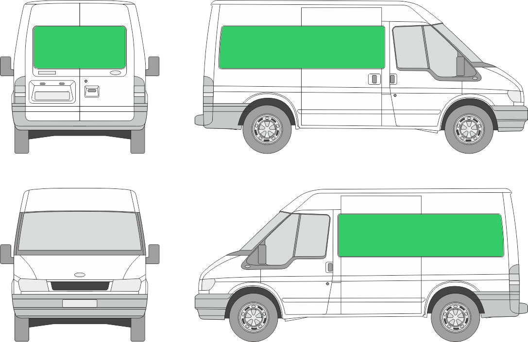 Ford Transit L1H2 (2000-2005)