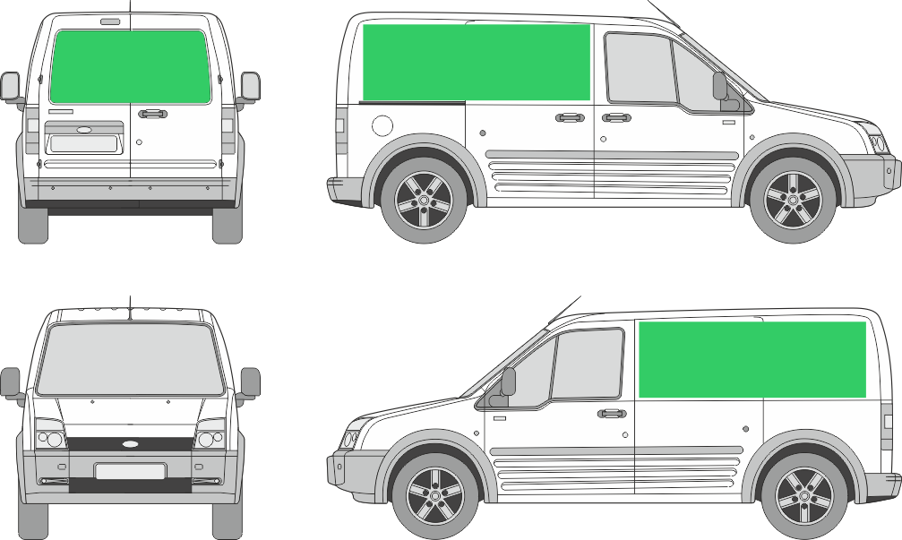 Ford Connect L2H1 (2009-2012)