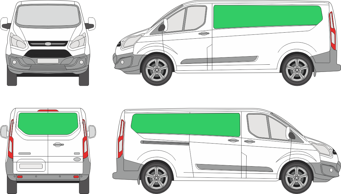 Ford Custom L2H1 (2012-2017)