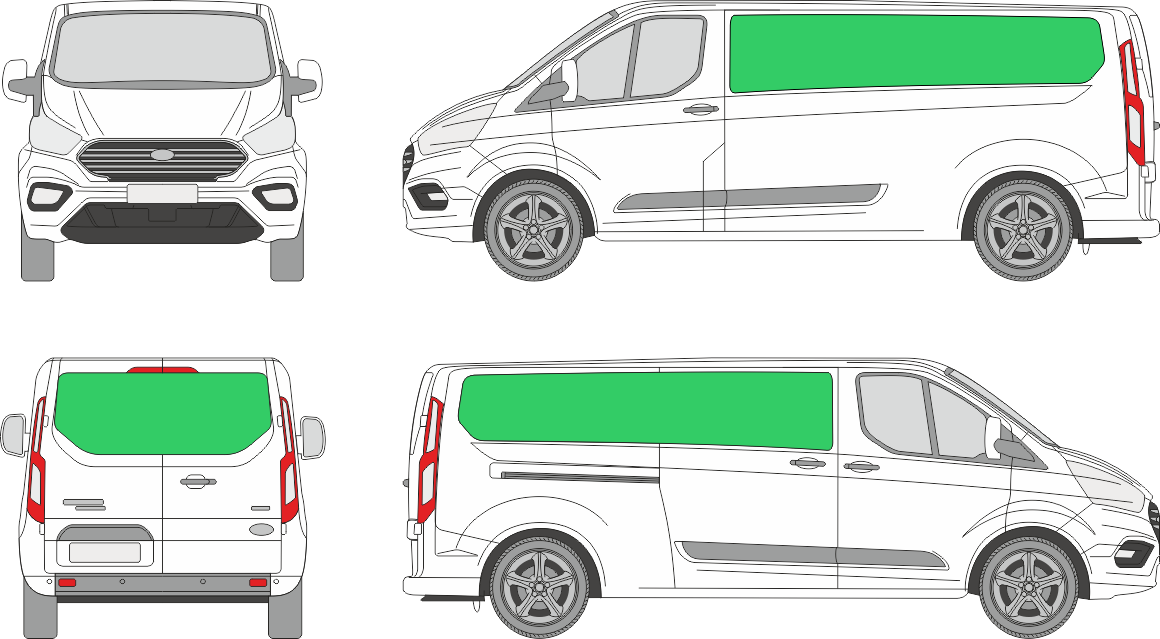 Ford Custom L2H1 (2018-2021)