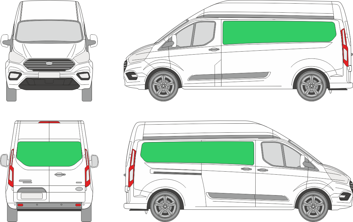 Ford Custom L2H2 (2018-2021)