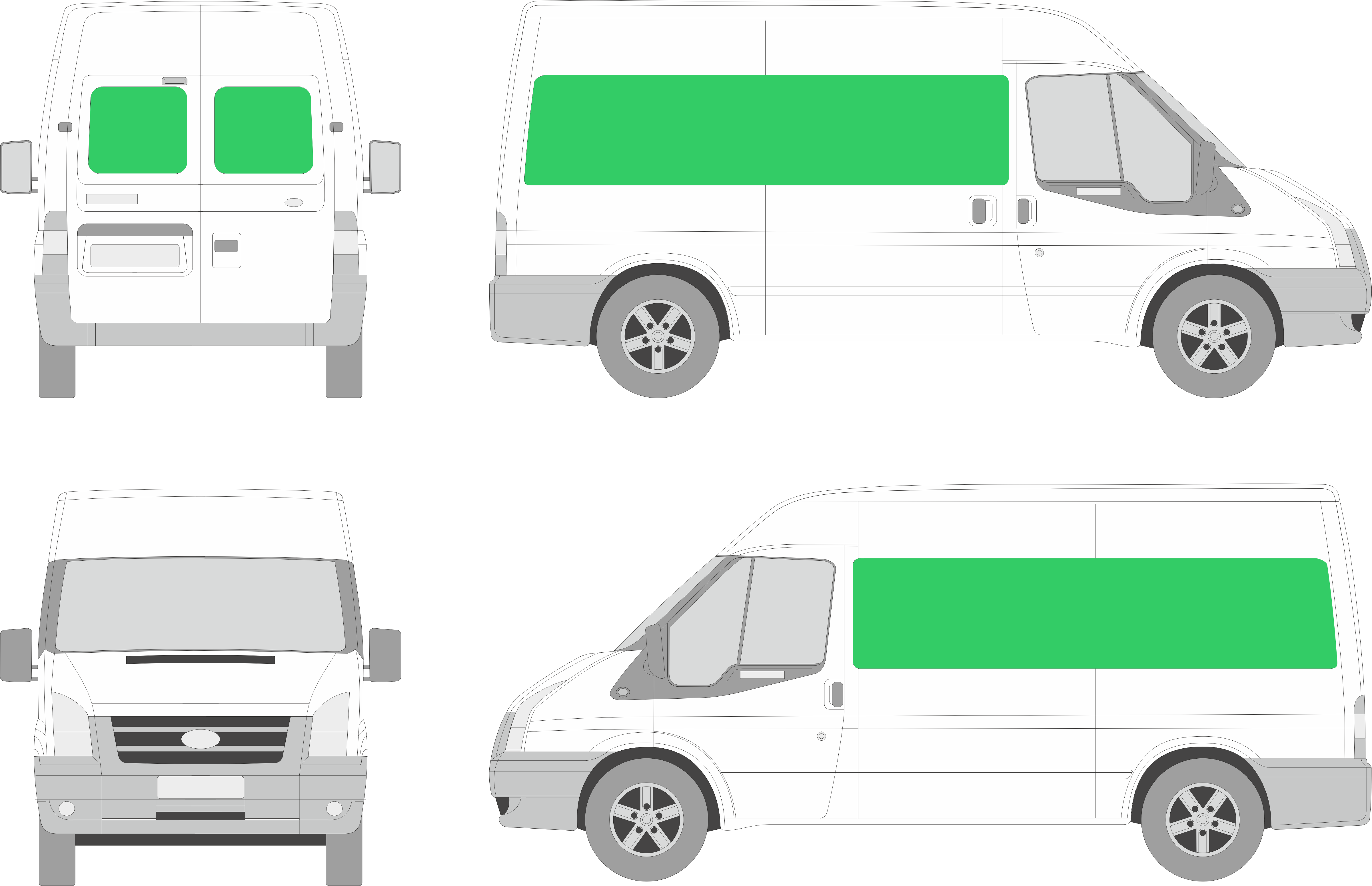 Ford Transit L2H2 (2006-2012)