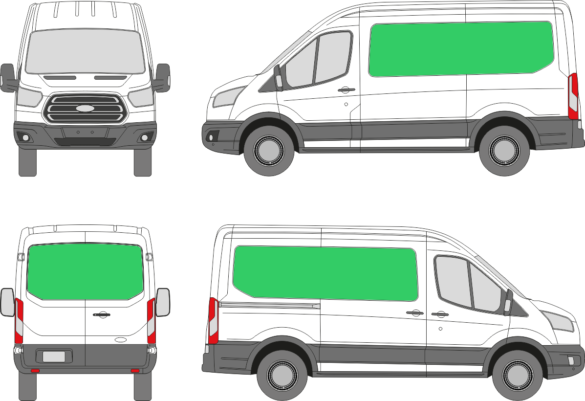 Ford Transit L2H2 (2013-2021)