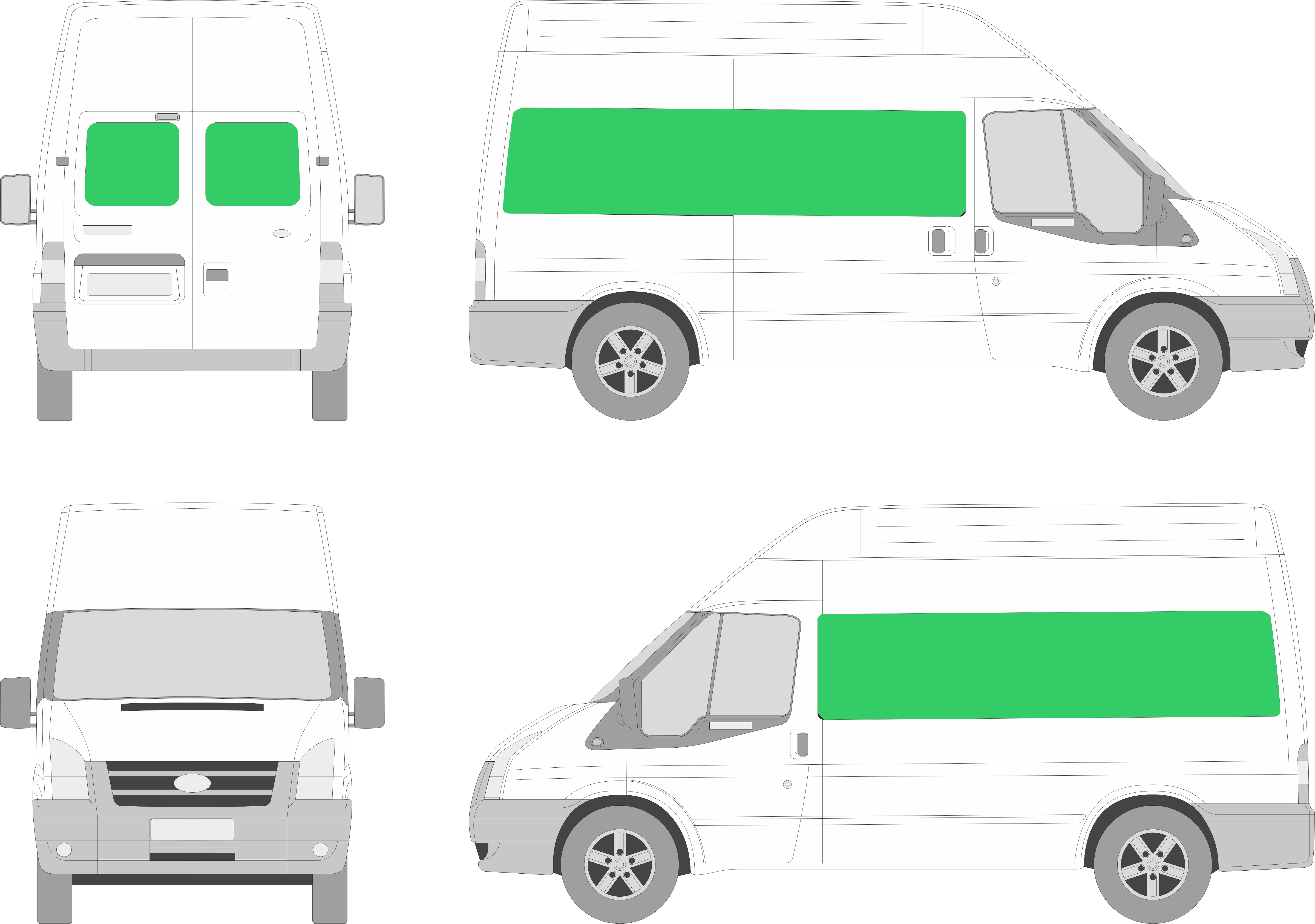 Ford Transit L2H3 (2006-2012)