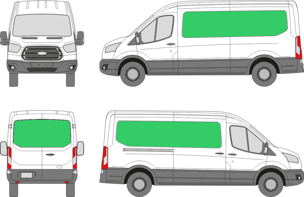 Ford Transit L3H2 (2013-2026)