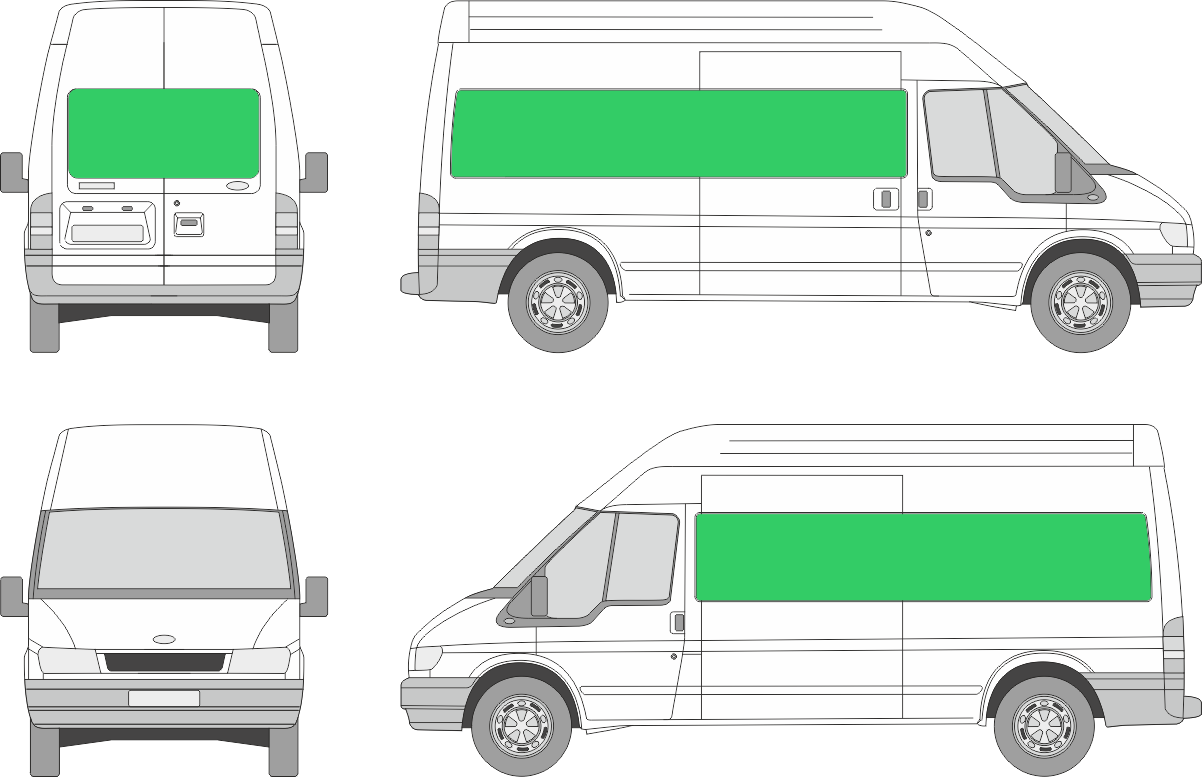 Ford Transit L3H3 (2000-2005)