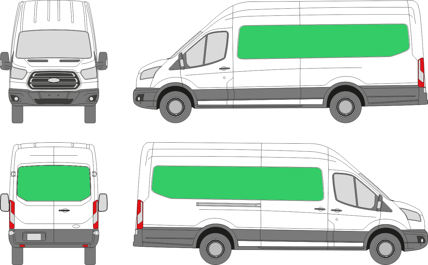 Ford Transit L4H3 (2013-2026)