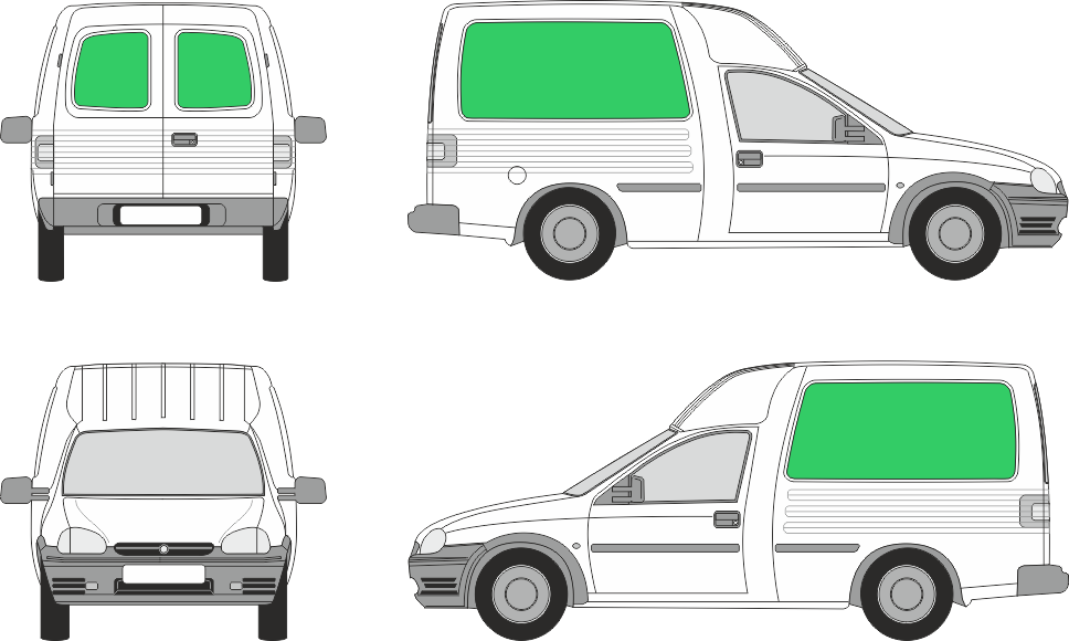 Opel Combo L1H1 (1986-2000)