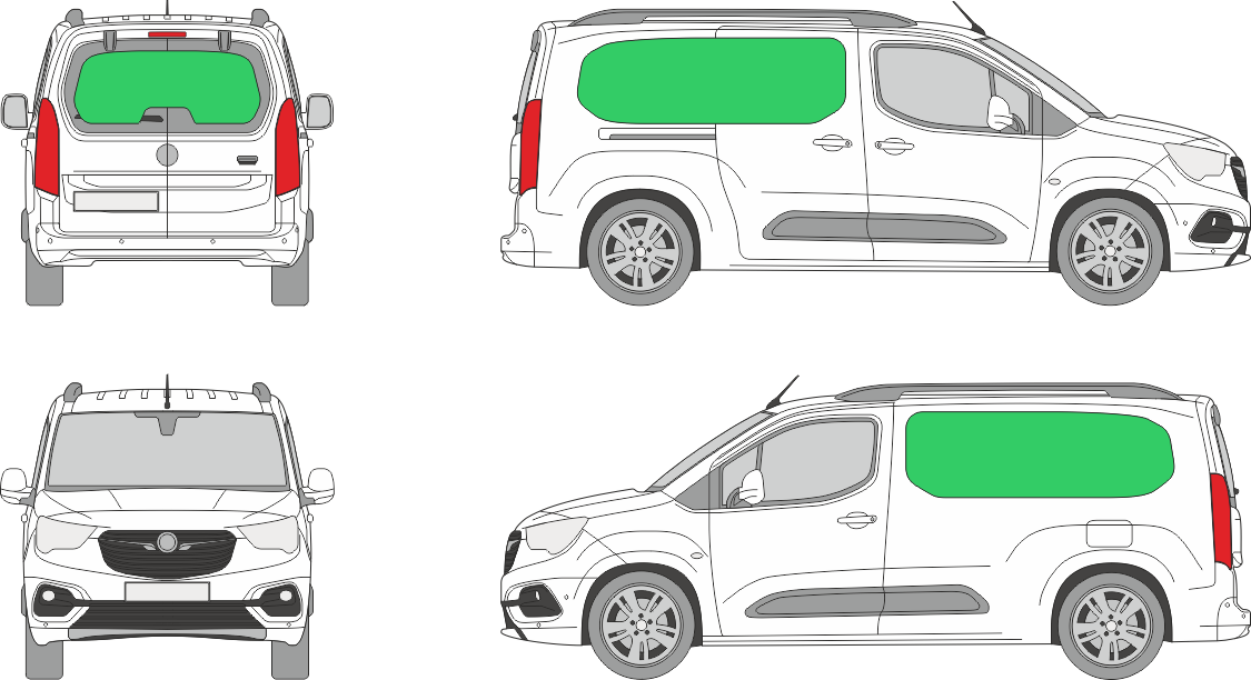 Opel Combo L1H1 (2018-2023)