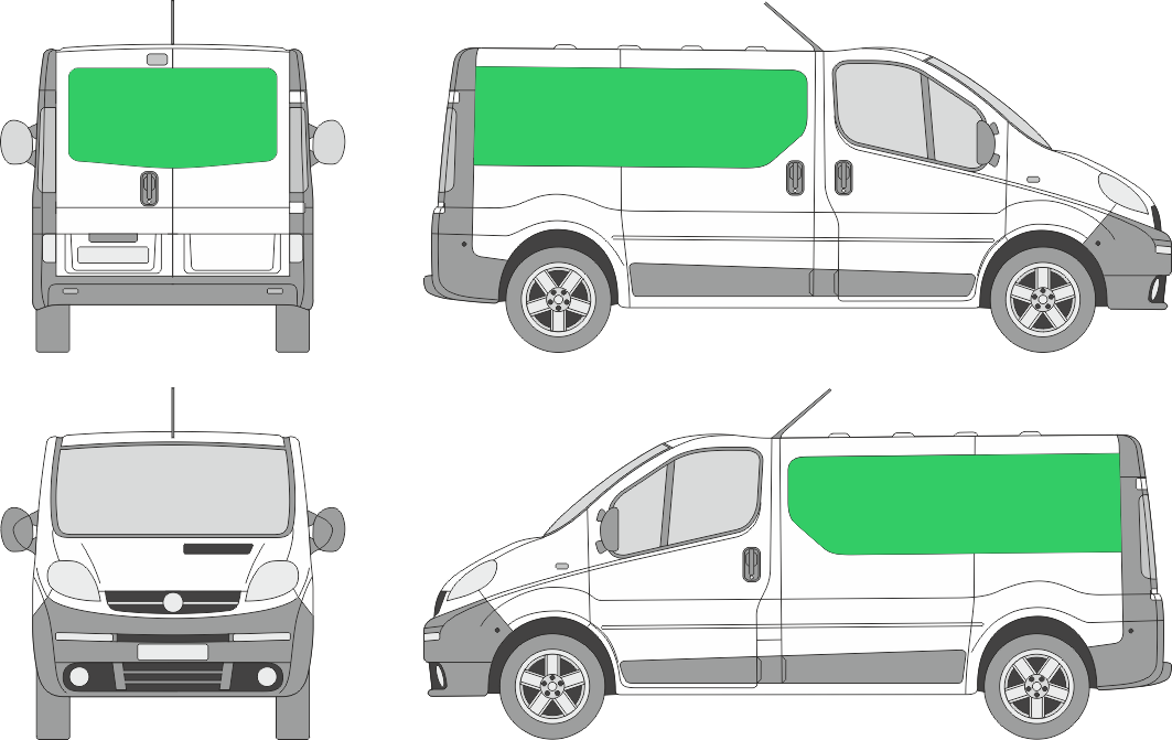 Opel Vivaro L1H1 (2001-2013)