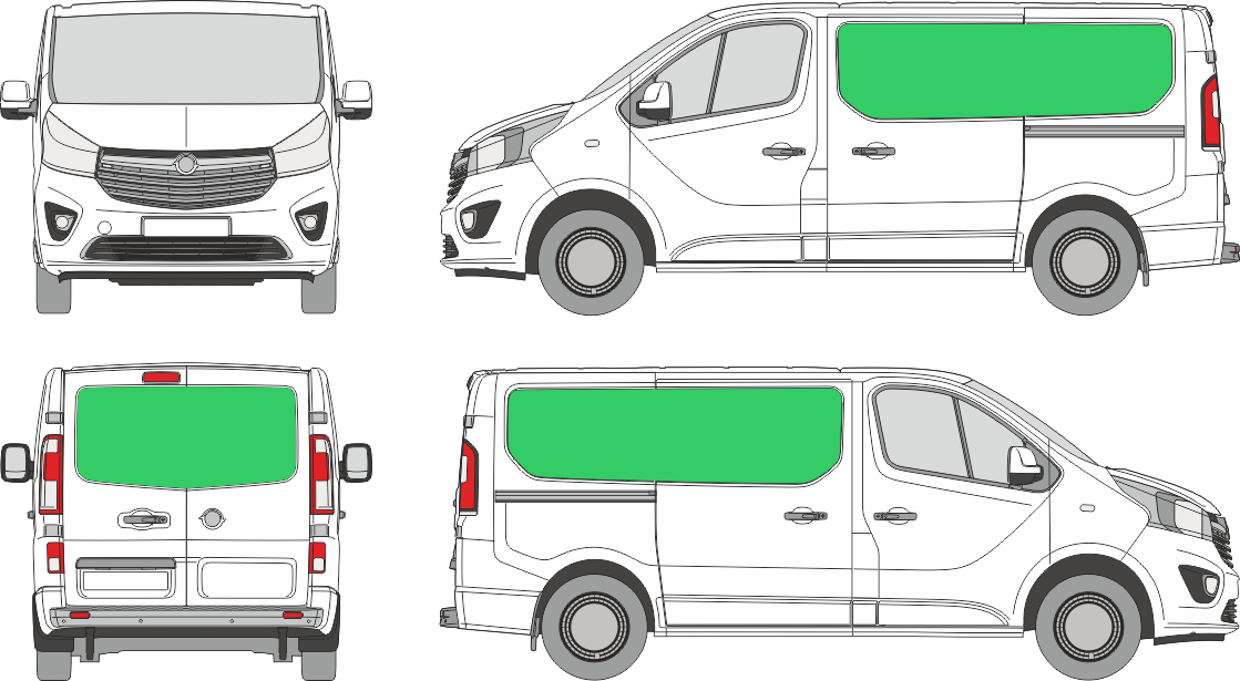 Opel Vivaro L1H1 (2014-2019)